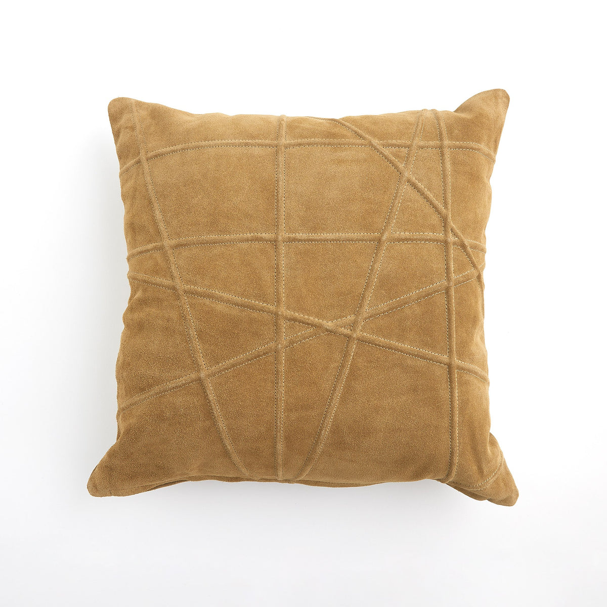 Global Views Crossroads Suede Pillow