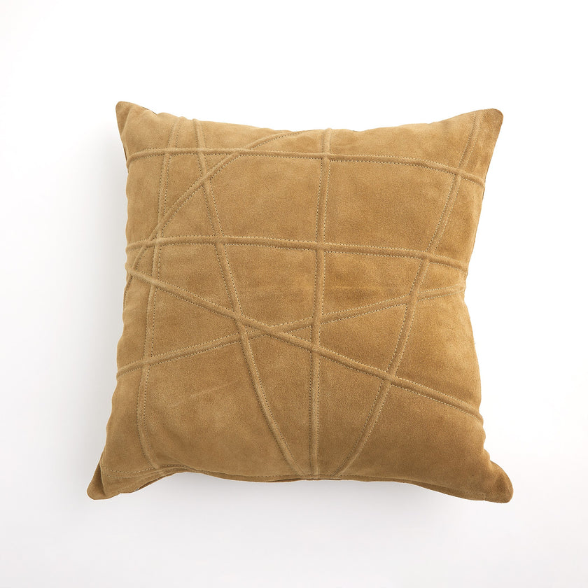 Global Views Crossroads Suede Pillow