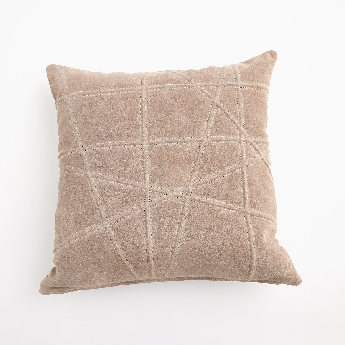 Global Views Crossroads Suede Pillow