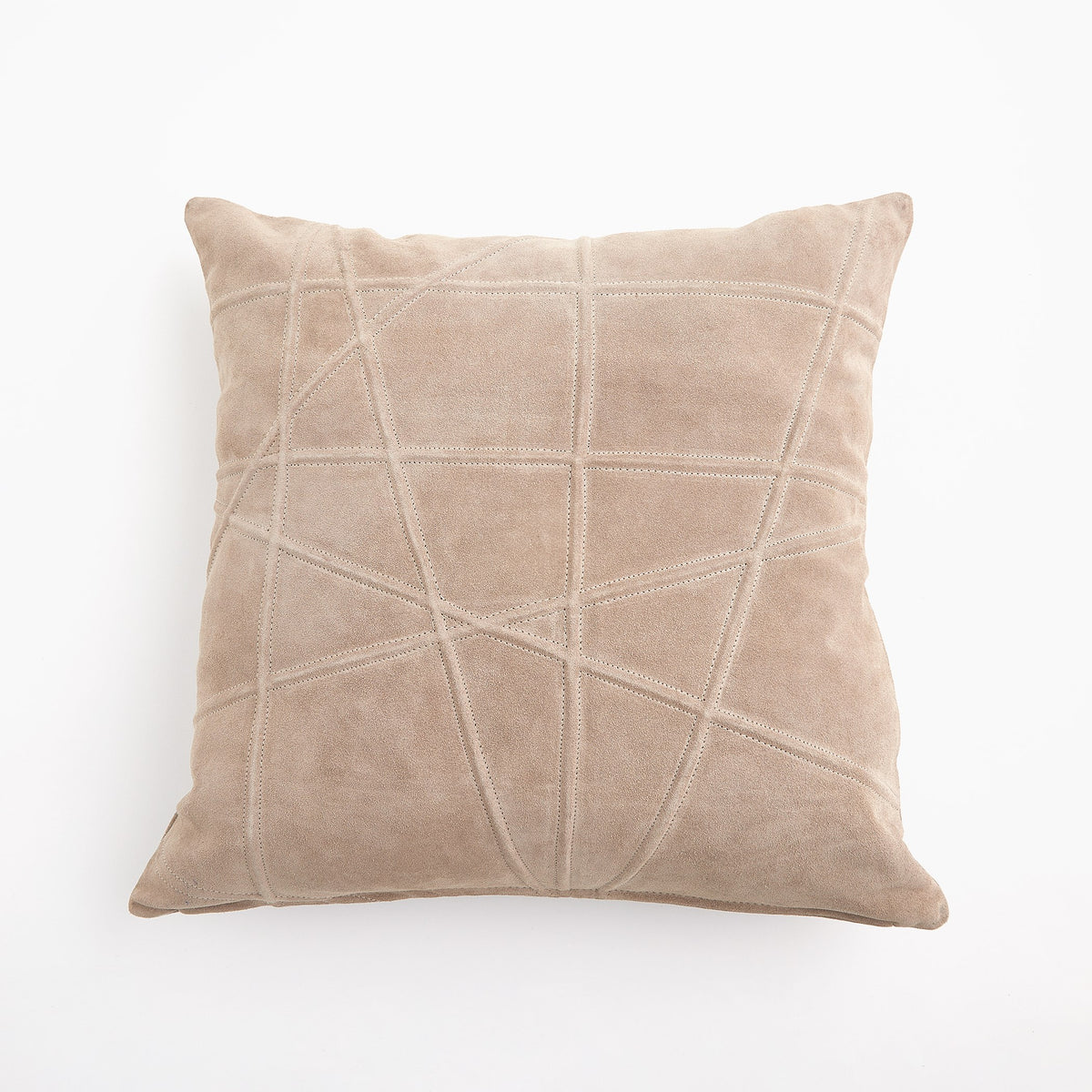 Global Views Crossroads Suede Pillow