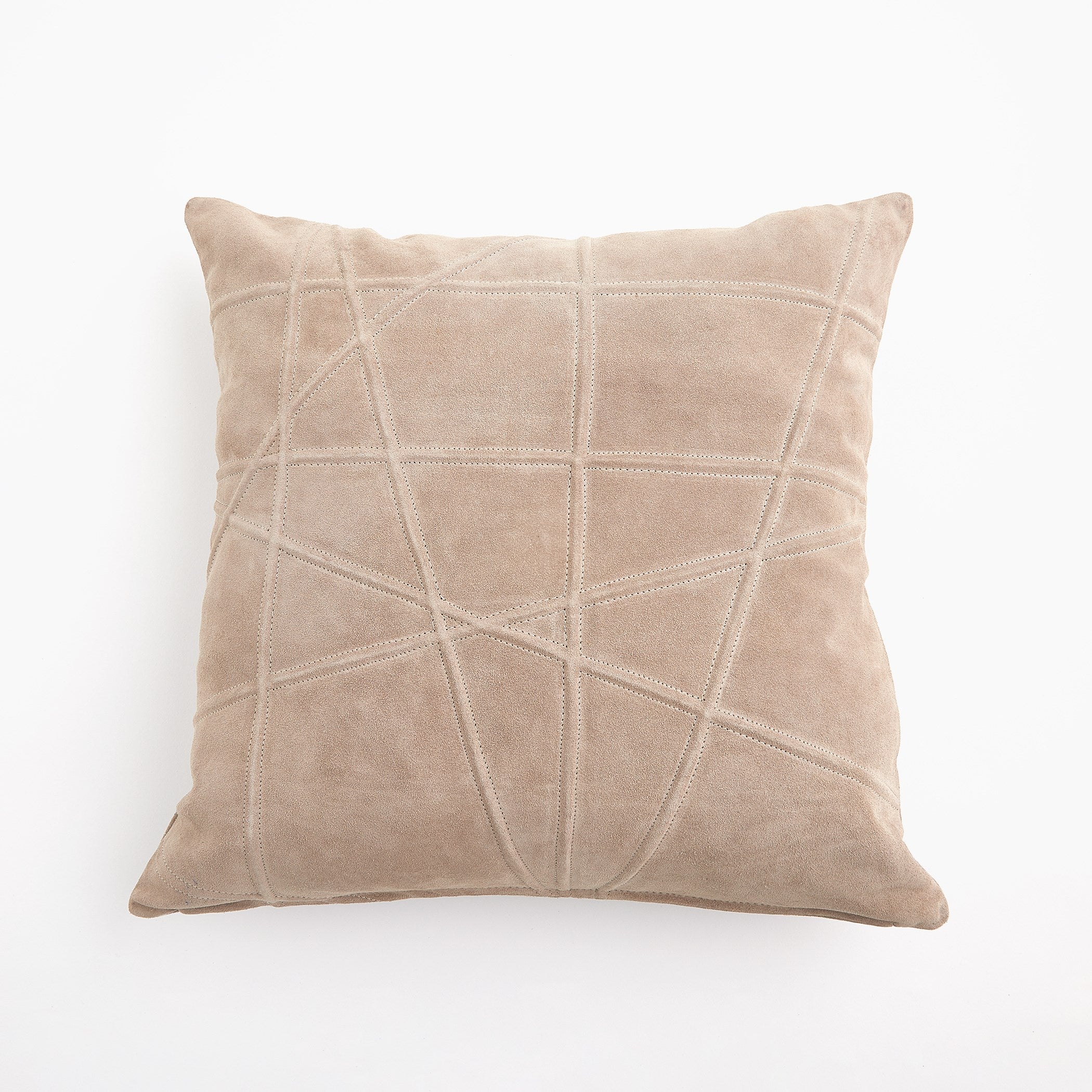 Global Views Crossroads Suede Pillow