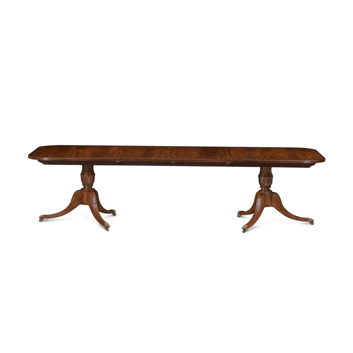 Maitland Smith Bleached Reeded Dining Table
