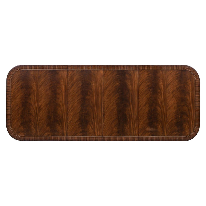 Maitland Smith Bleached Reeded Dining Table