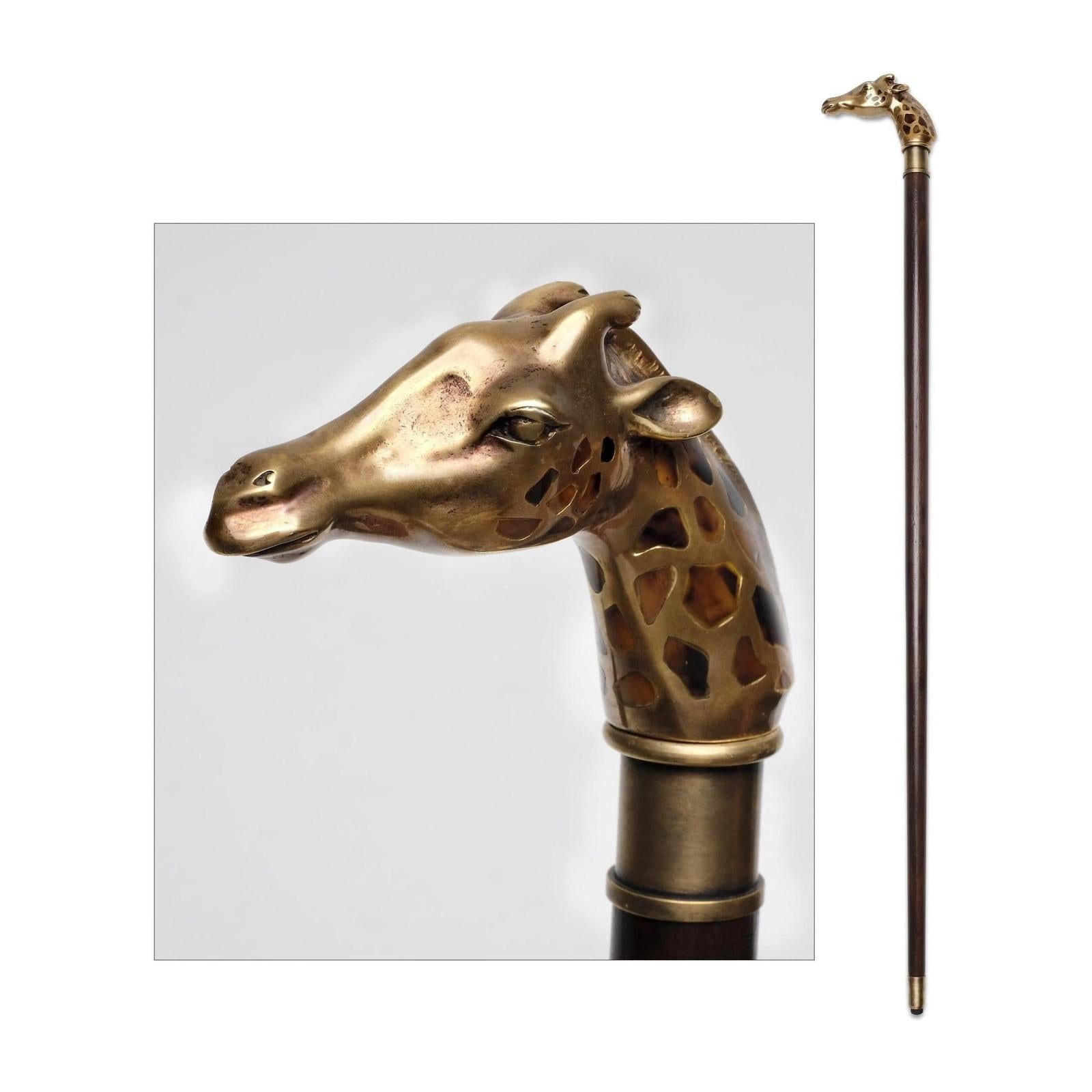 Maitland Smith Giraffe Walking Stick