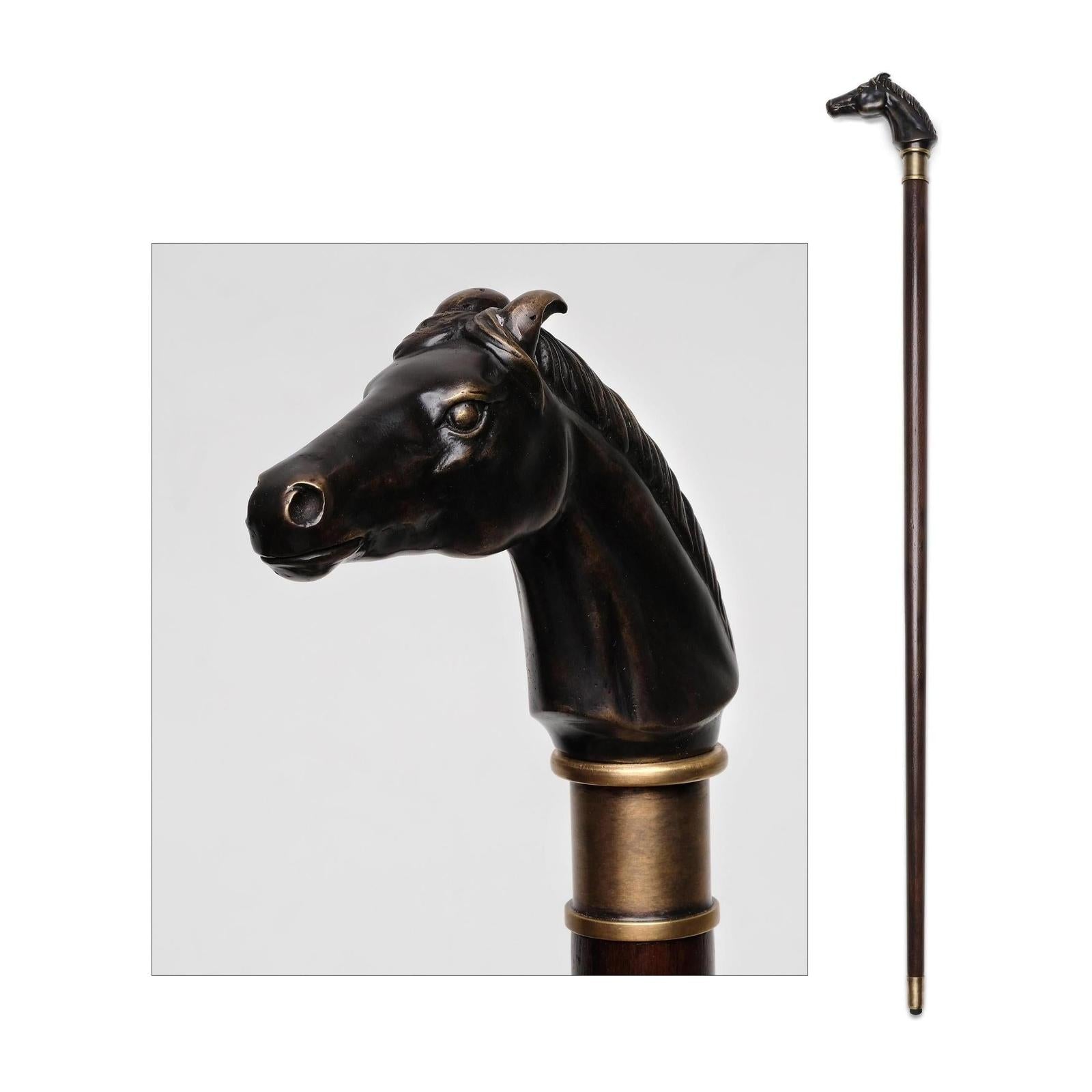 Maitland Smith Horse Walking Stick