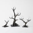 Global Views Monterey Vase Holder Natural Iron