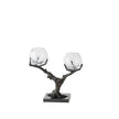 Global Views Monterey Vase Holder Natural Iron