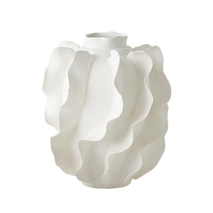 Global Views Folios Vase Matte White