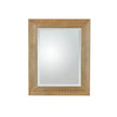 Global Views Delicate Basketweave Mirror-Gold