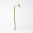 Global Views Spotlight Floor Lamp Brass
