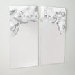 Global Views Asymmetrical Ripple Mirror