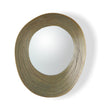 Global Views Saturn Mirror-Antique Gold-Lg