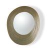 Global Views Saturn Mirror-Antique Gold-Lg