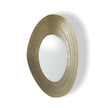 Global Views Saturn Mirror-Antique Gold-Med
