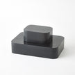 Global Views Super Ellipse Boxes and Tray Black