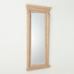 Global Views Josephine Floor Mirror-Bleached Oak