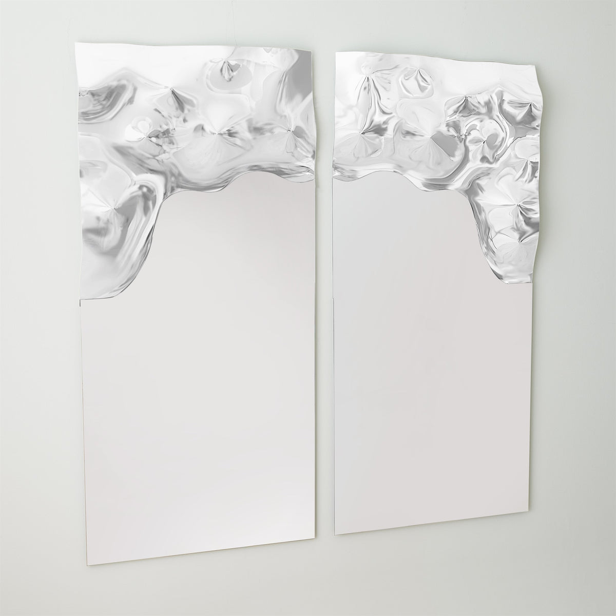 Global Views Asymmetrical Ripple Mirror