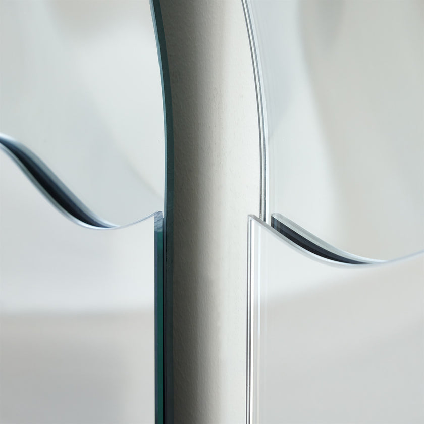 Global Views Asymmetrical Ripple Mirror