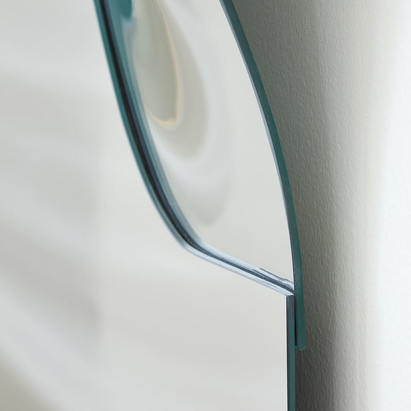 Global Views Asymmetrical Ripple Mirror