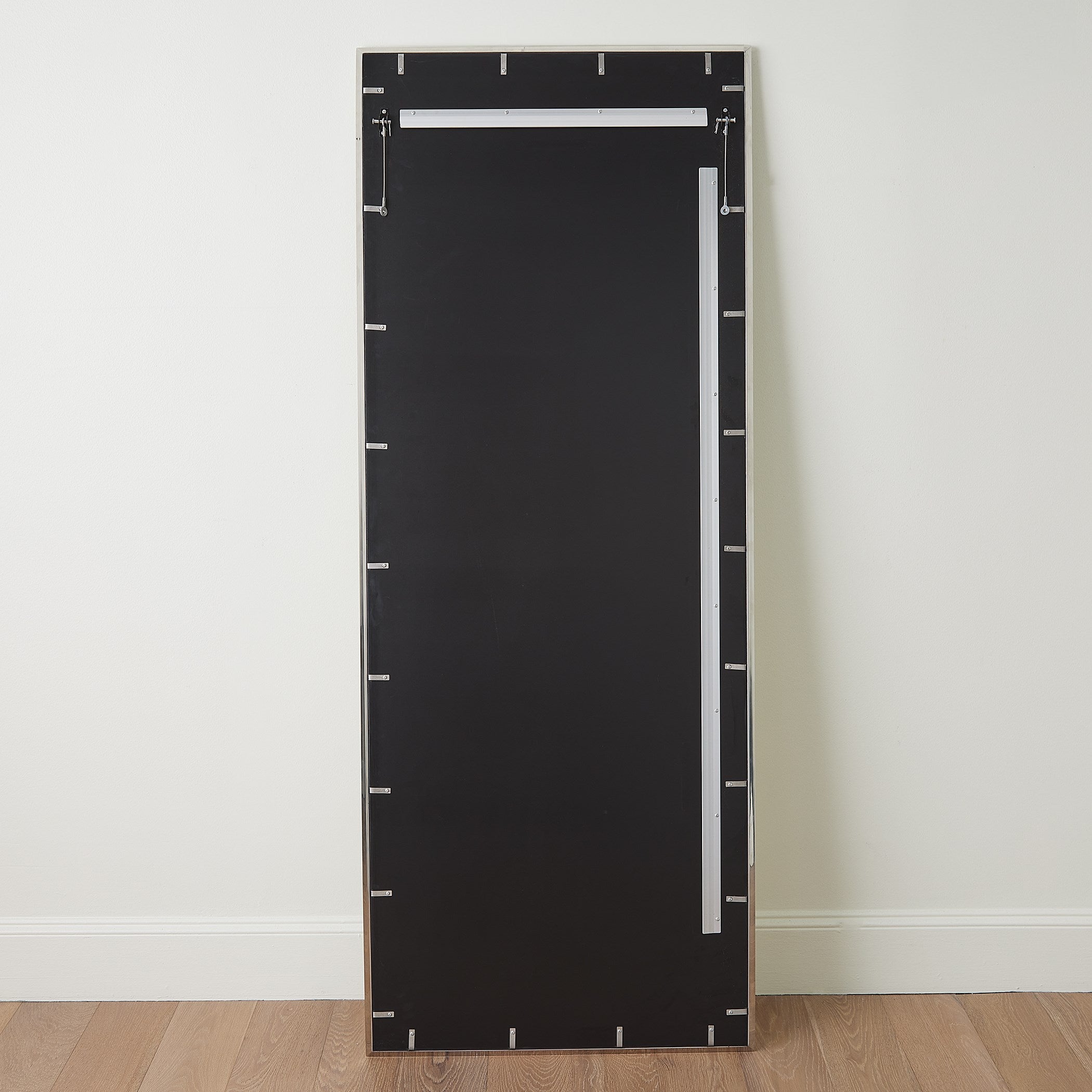 Global Views Reeves Floor Mirror Nickel