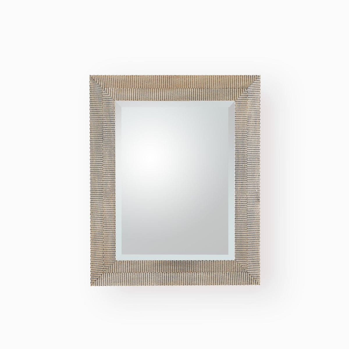 Global Views Delicate Basketweave Mirror