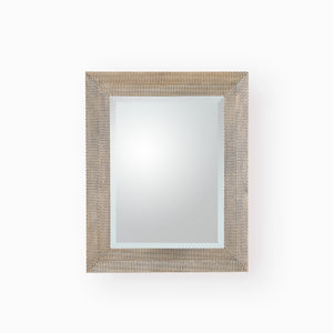 Global Views Delicate Basketweave Mirror