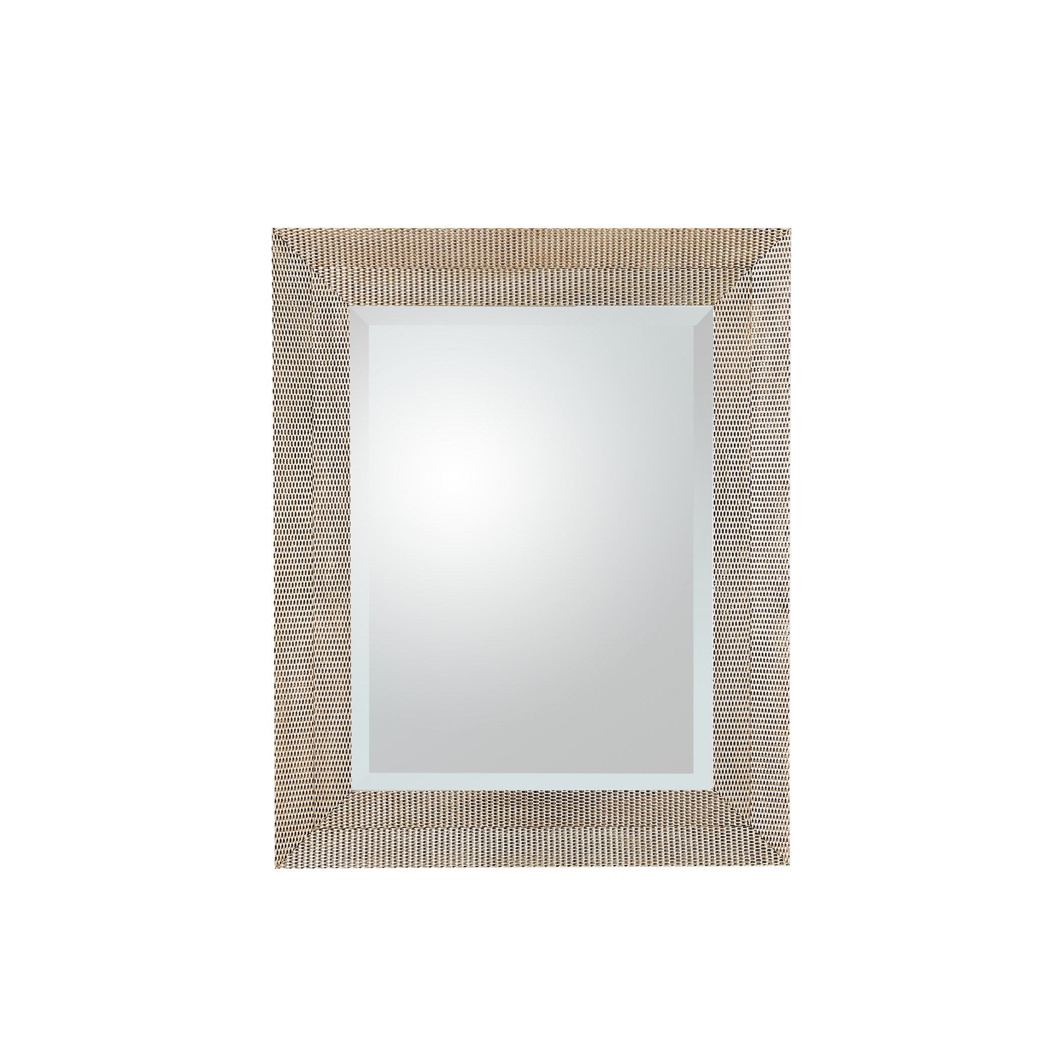 Global Views Delicate Basketweave Mirror