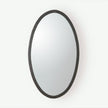 Global Views Oval Mirror Forged Iron