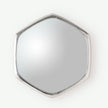 Global Views Hexagon Mirror Nickel