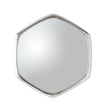 Global Views Hexagon Mirror Nickel