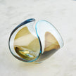Global Views Turquoise/Beige Bowl
