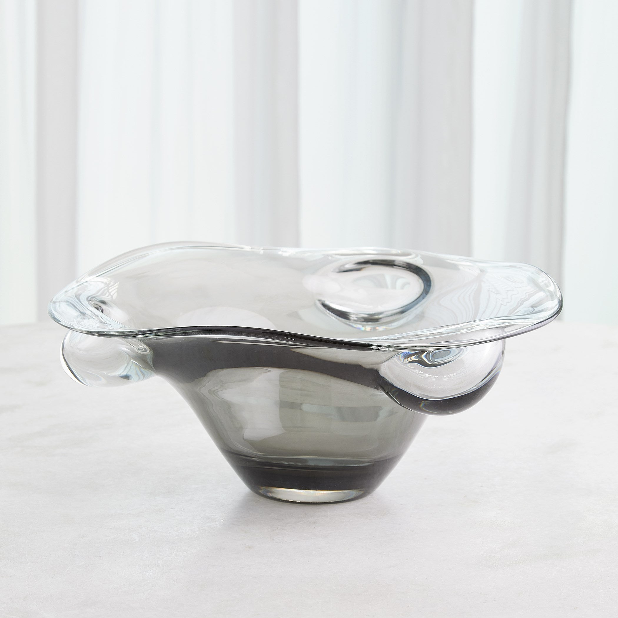 Global Views Triple Bubble Bowl-Grey
