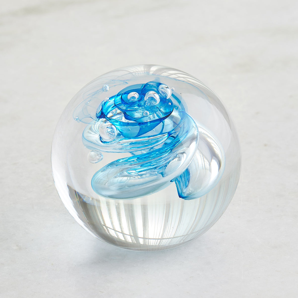 Global Views Swirl Paperweight