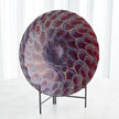Global Views Kaleidoscope Centerpiece Plum