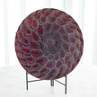 Global Views Kaleidoscope Centerpiece Plum
