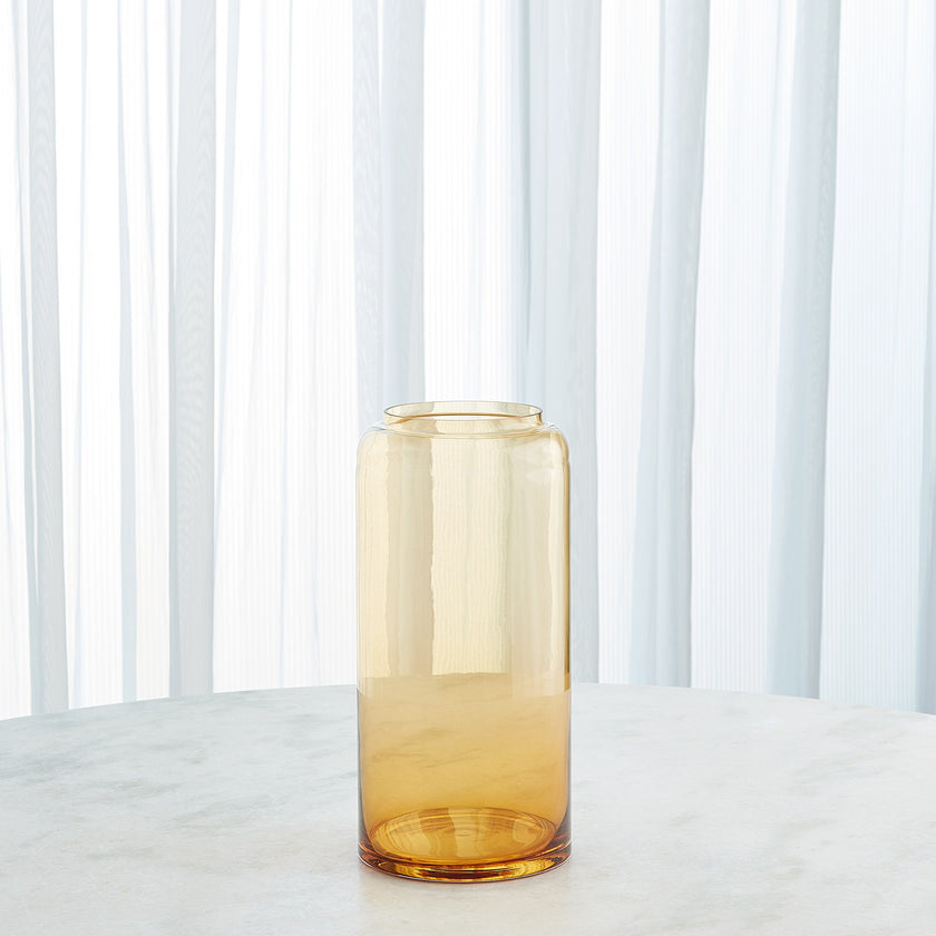 Global Views Datum Vase Caramel