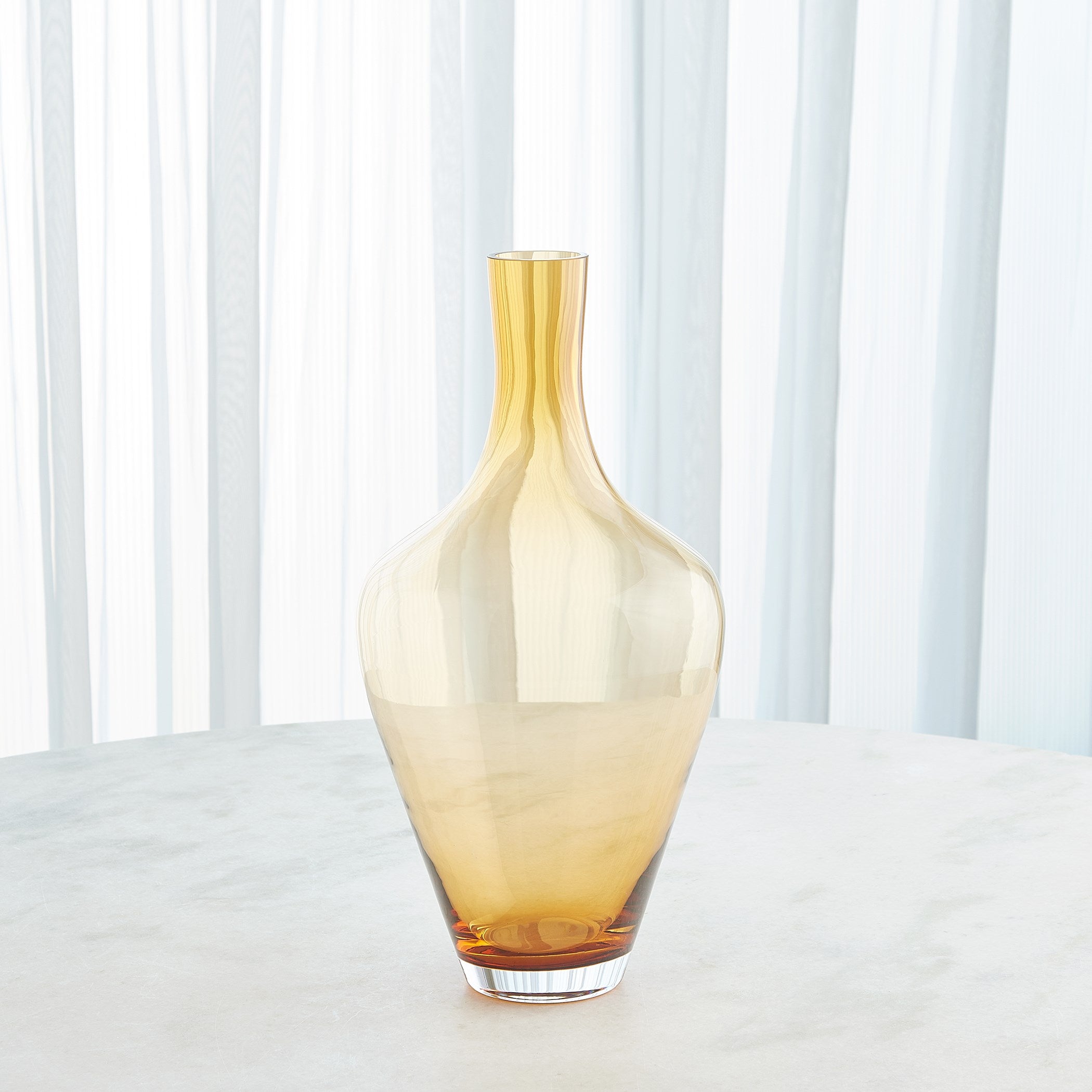 Global Views Ambrosia Vase Caramel