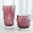 Global Views Ingot Vase-Plum-Lg