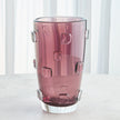 Global Views Ingot Vase-Plum-Lg