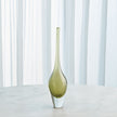 Global Views Flecked Spire Bottle Olive