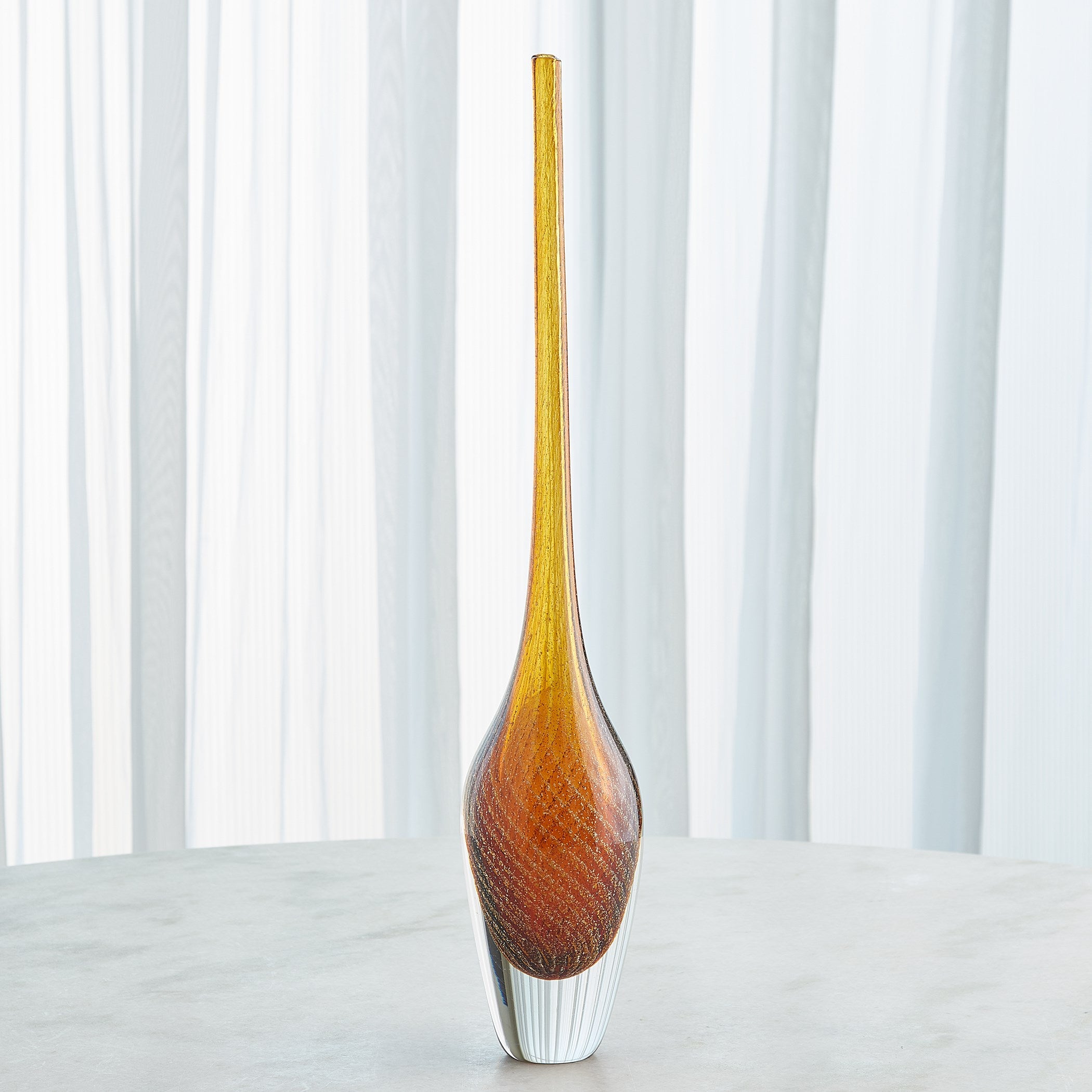 Global Views Flecked Spire Bottle