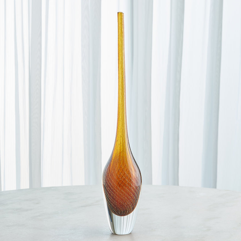 Global Views Flecked Spire Bottle