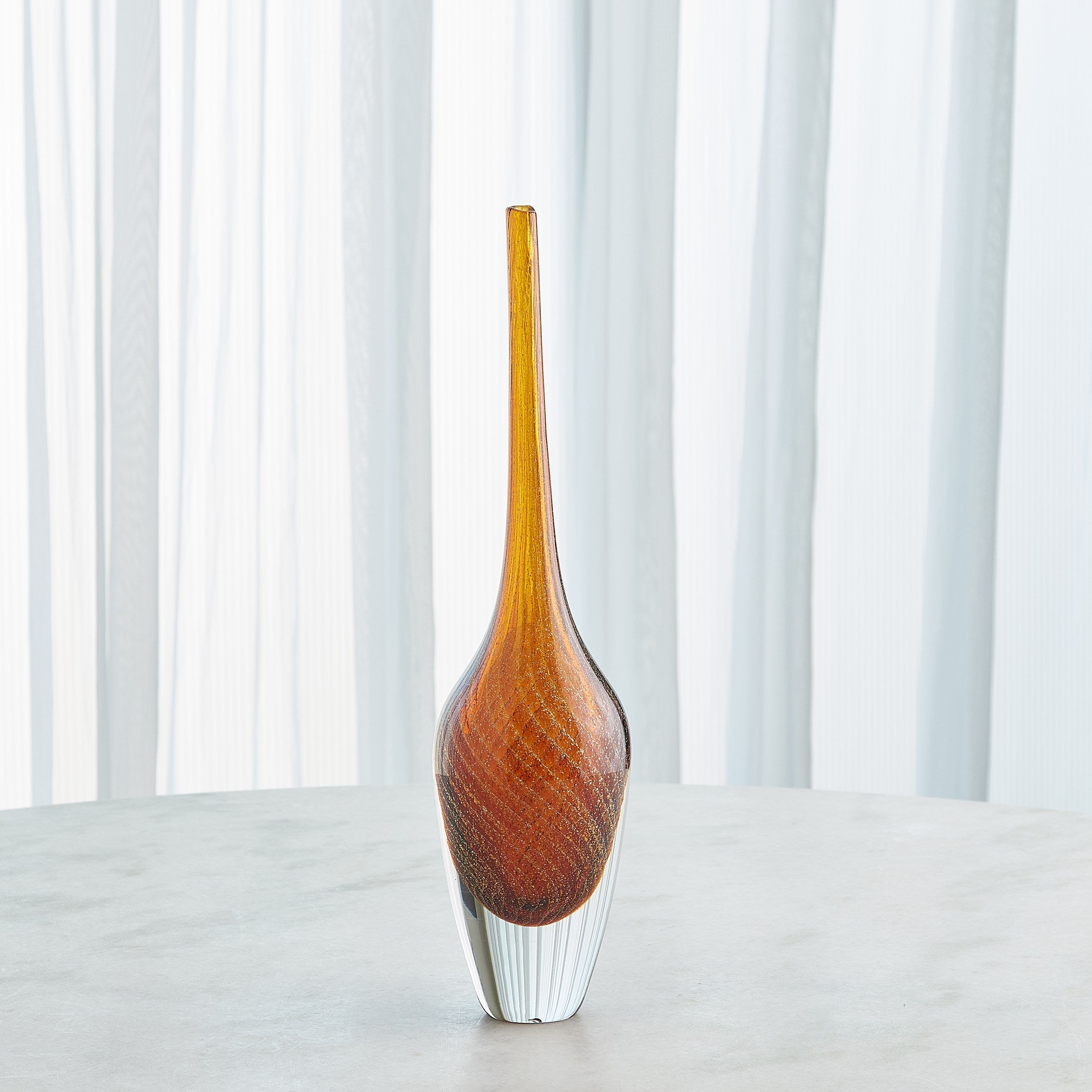 Global Views Flecked Spire Bottle