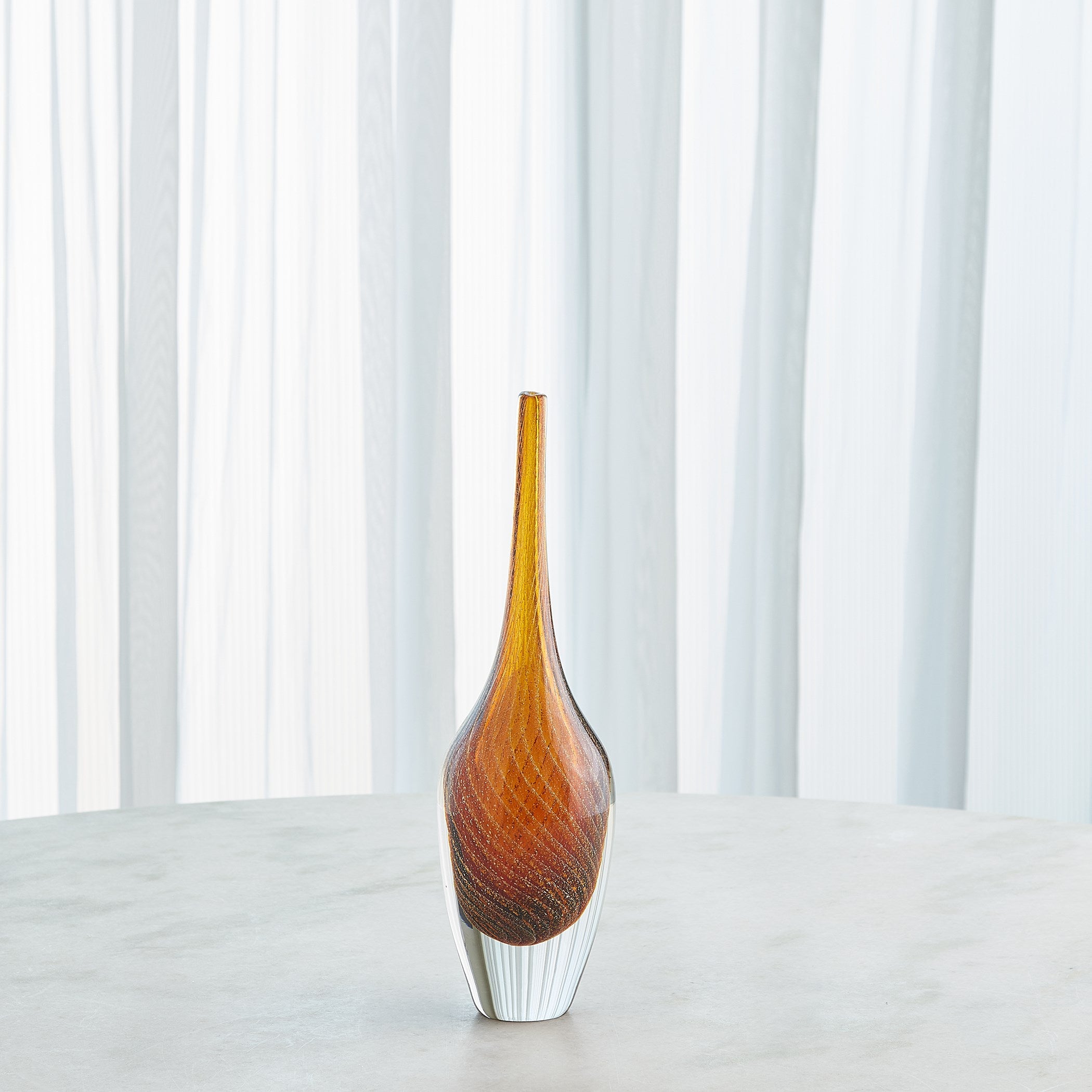 Global Views Flecked Spire Bottle