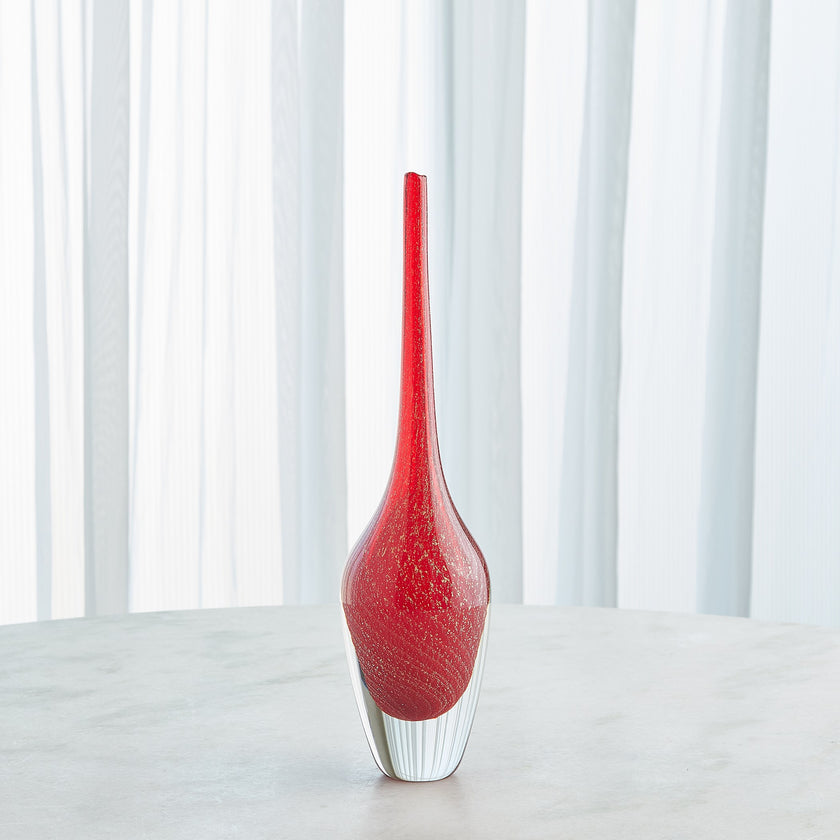 Global Views Flecked Spire Bottle