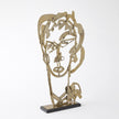 Global Views Hero Sculpture Brass