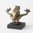 Global Views Leap Frog Bronze