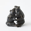Global Views Hugging Frog Sculpture Bronze