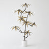 Global Views Black Eyed Susan Sculpture Bronze/Brass