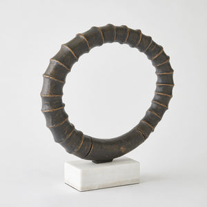 Global Views Infinity Horn Sculpture